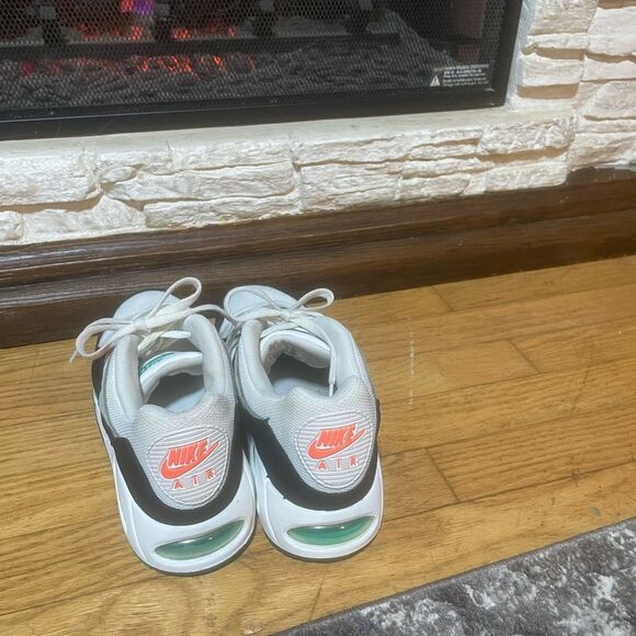 Nike Women's Sneakers - White, Black, Gray, Teal, and Orange - Picture 6 of 9